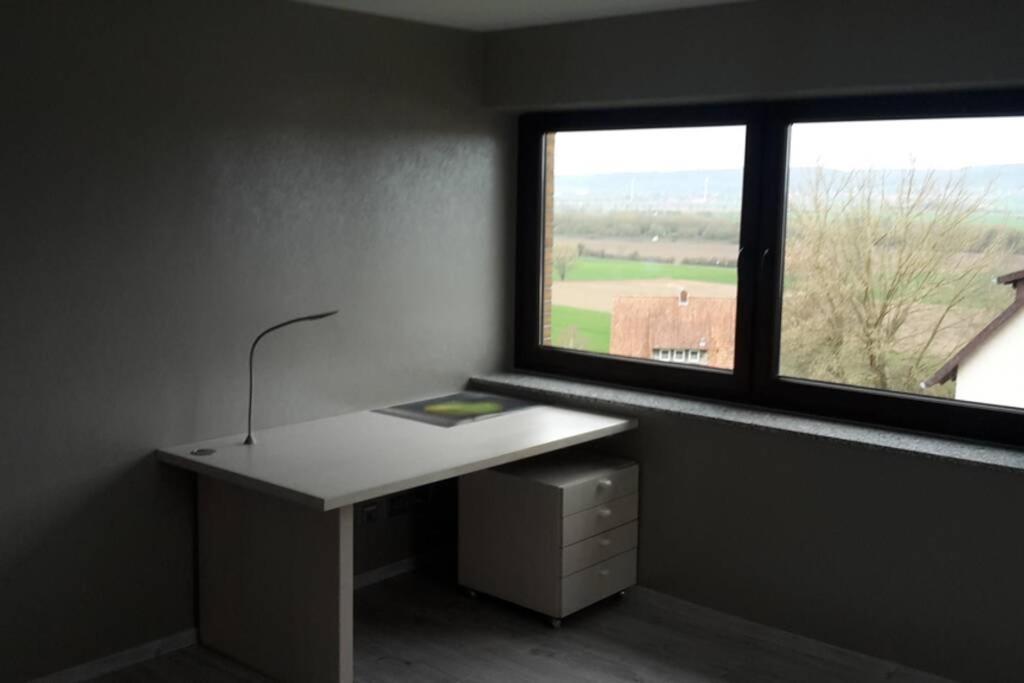 Ferienwohnung Weserblick Hessisch Oldendorf Buitenkant foto