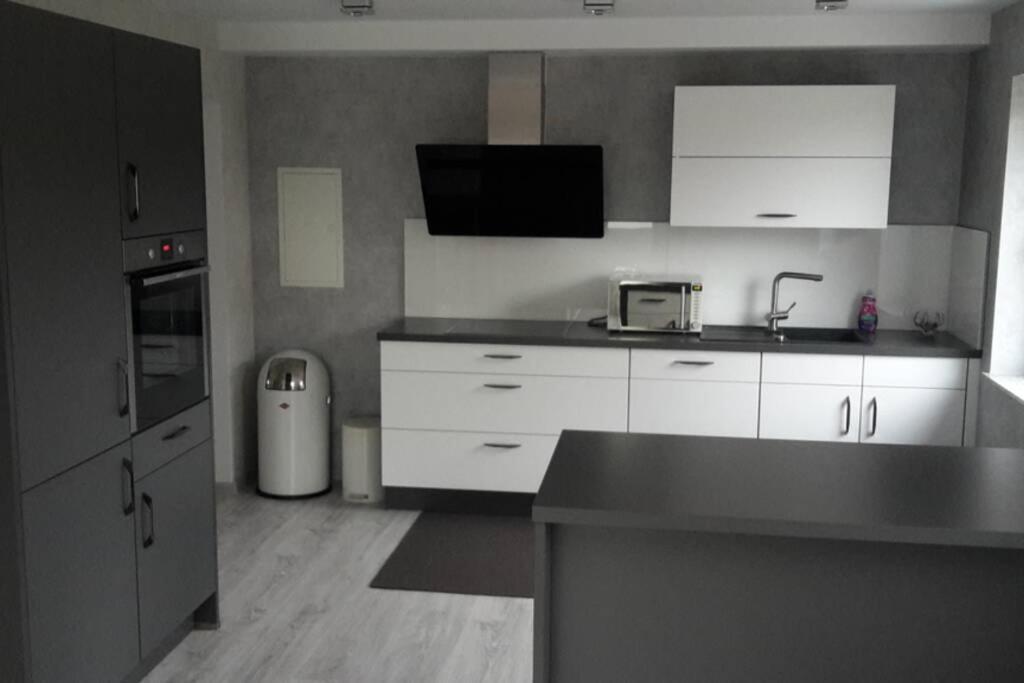 Ferienwohnung Weserblick Hessisch Oldendorf Buitenkant foto